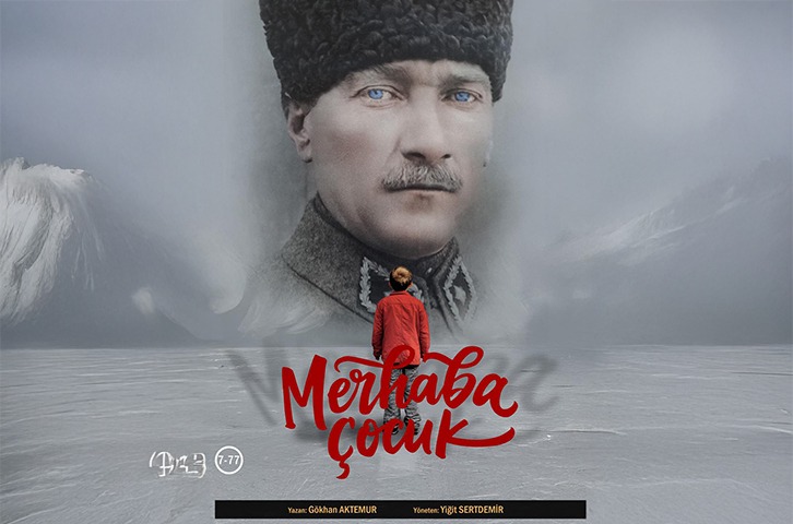 İBB Şehir Tiyatroları’ndan 10 Kasım’a özel olarak hazırlanan oyun “Merhaba Çocuk” seyircisiyle buluştu